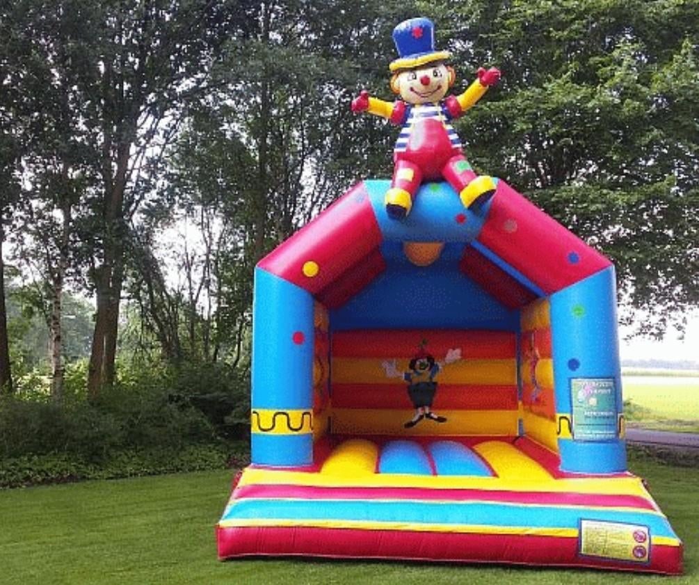 Te koop springkussen Clown, Ophalen of Verzenden, Zo goed als nieuw, Overige