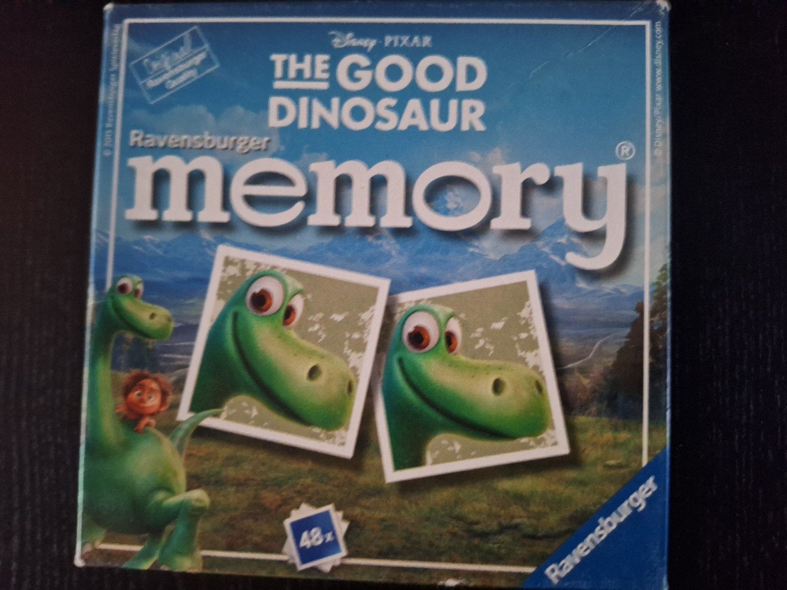 Disney Pixar The Good Dinosaur Memory spel Ravensburger, Vijf spelers of meer, Ophalen of Verzenden, Gebruikt, Ravensburger