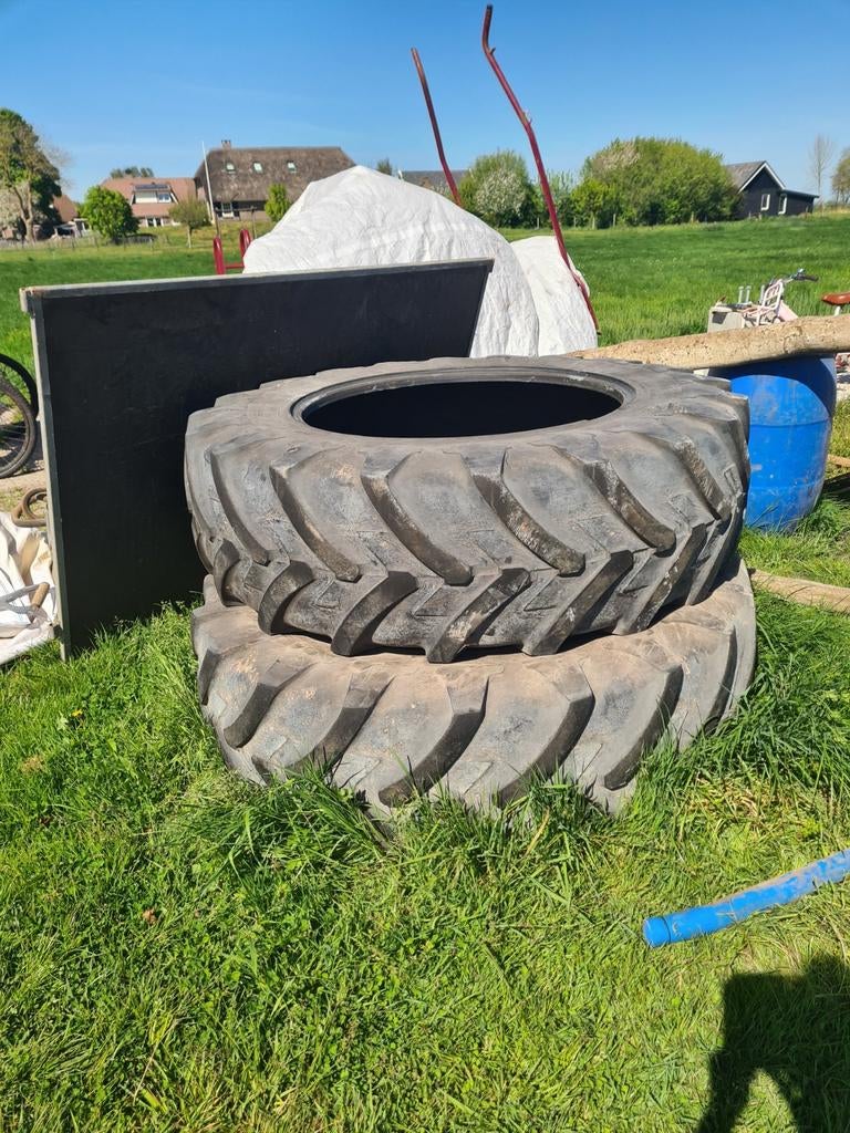 2 Grote Speelbanden voor Zandbak of Klimmen, Ophalen, Gebruikt