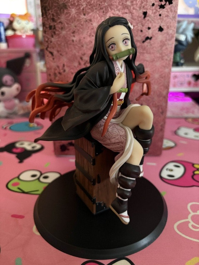 Demon slayer - Anime - Kamado Nezuko - 1/8 (Aniplex), Ophalen of Verzenden, Zo goed als nieuw