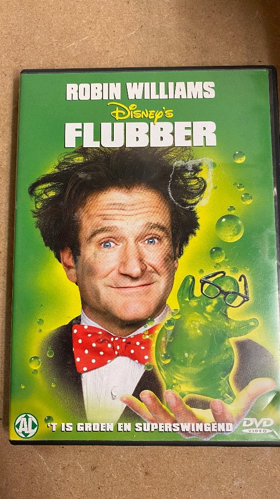 Disney's Flubber DVD - Robin Williams, Alle leeftijden, Nederlands, Nederlands, Ophalen of Verzenden