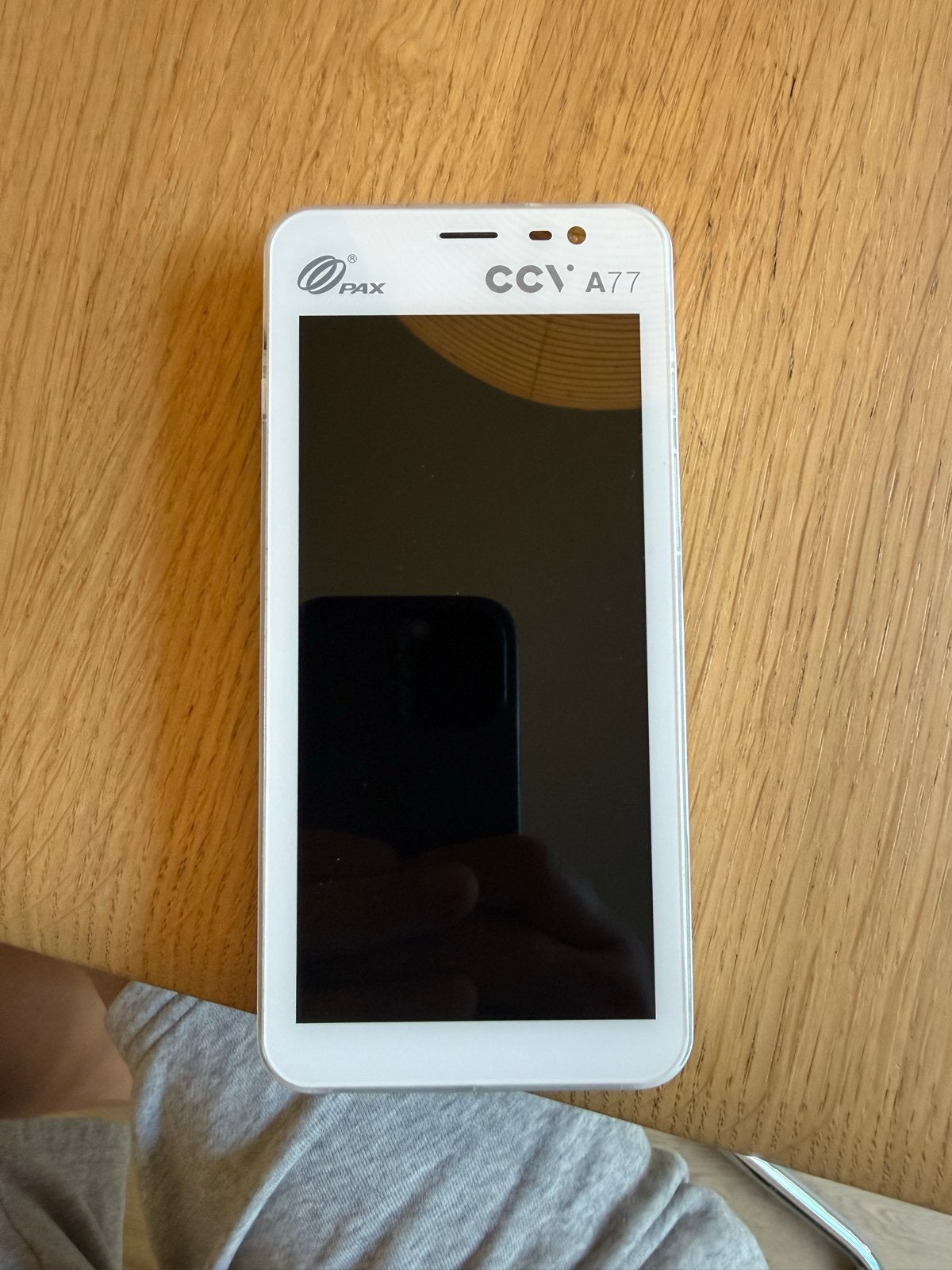 PAX CCV A77 Mobiele Betaalautomaat, Ophalen, Gebruikt, Overige modellen, Geen camera