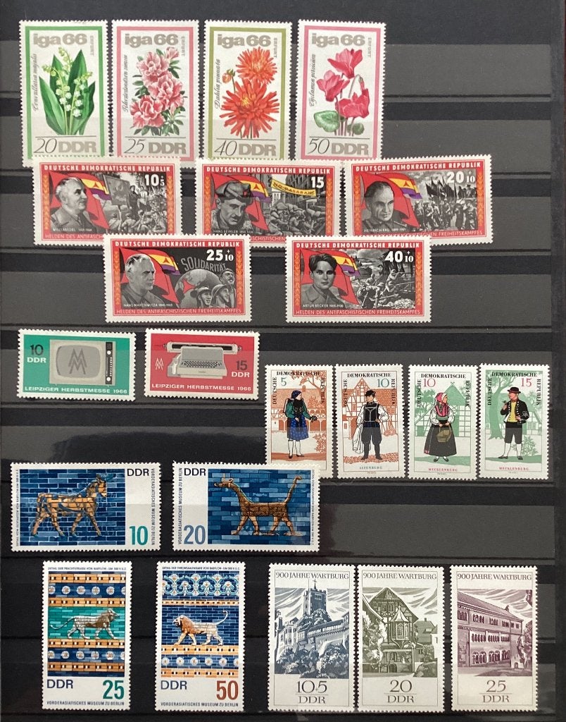 DDR series jaren 60, postfris, Verzenden, DDR, Postfris