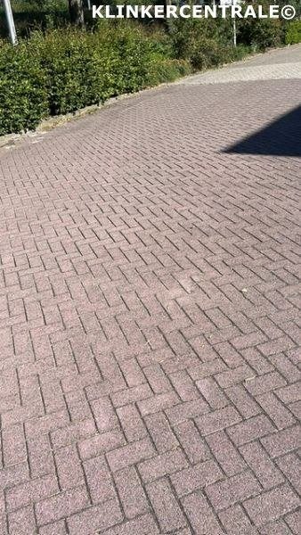 ROOIKORTING heide, grijs en antraciet betonklinkers straatst