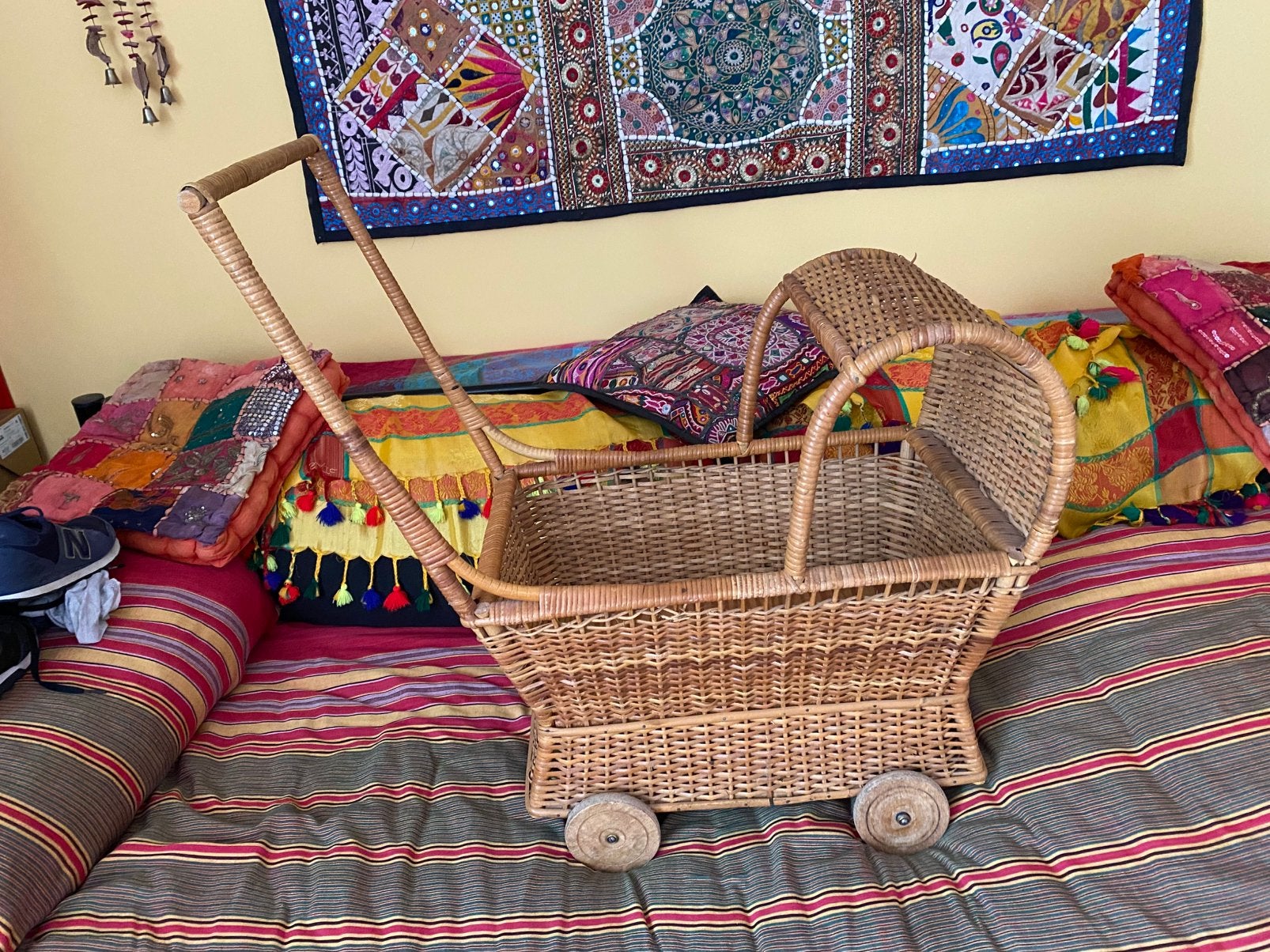 Vintage poppenwagen, Antiek en Kunst, Ophalen