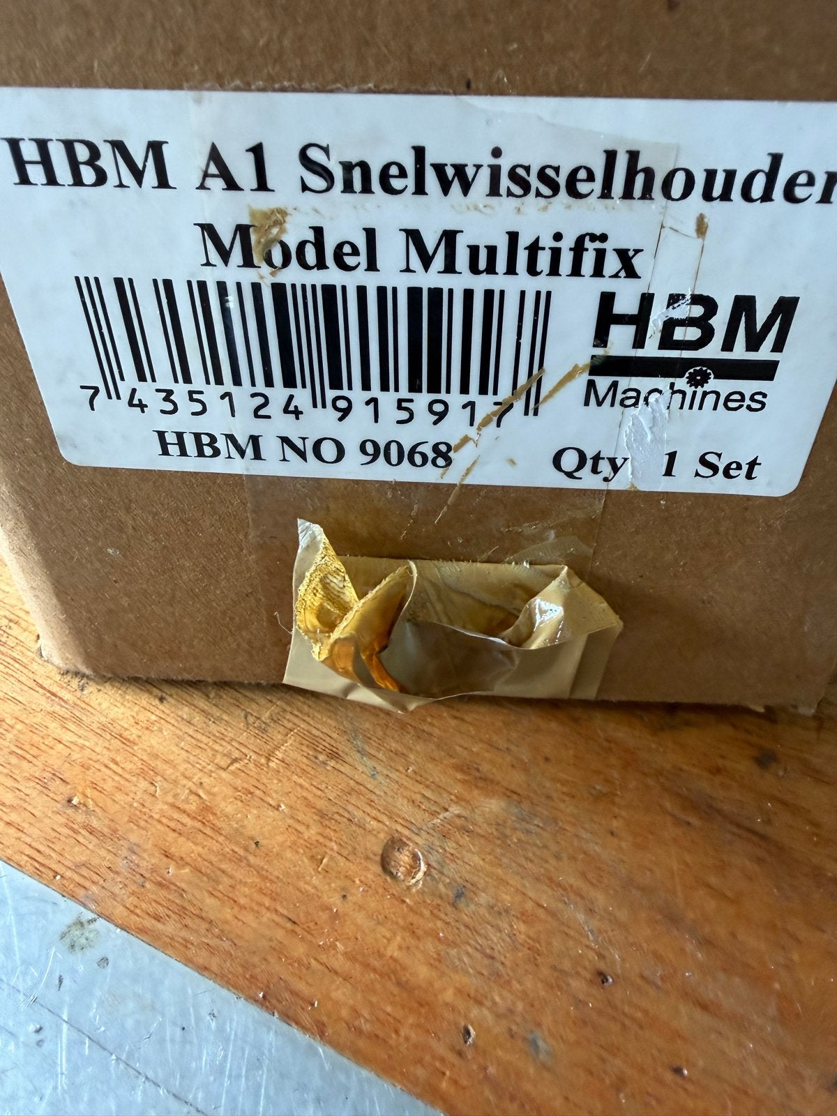 HBM A1 Snelwisselhouder Model Multifix Draaibank, Ophalen of Verzenden, Nieuw