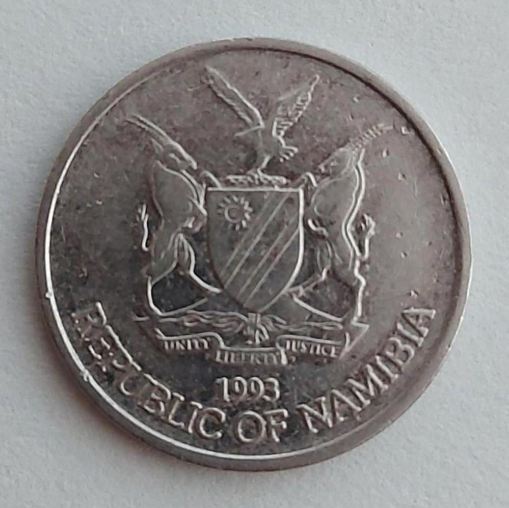 10 cents Republic of Namibia 1993 - Namibië - Namibie, Ophalen of Verzenden, Overige landen, Losse munt