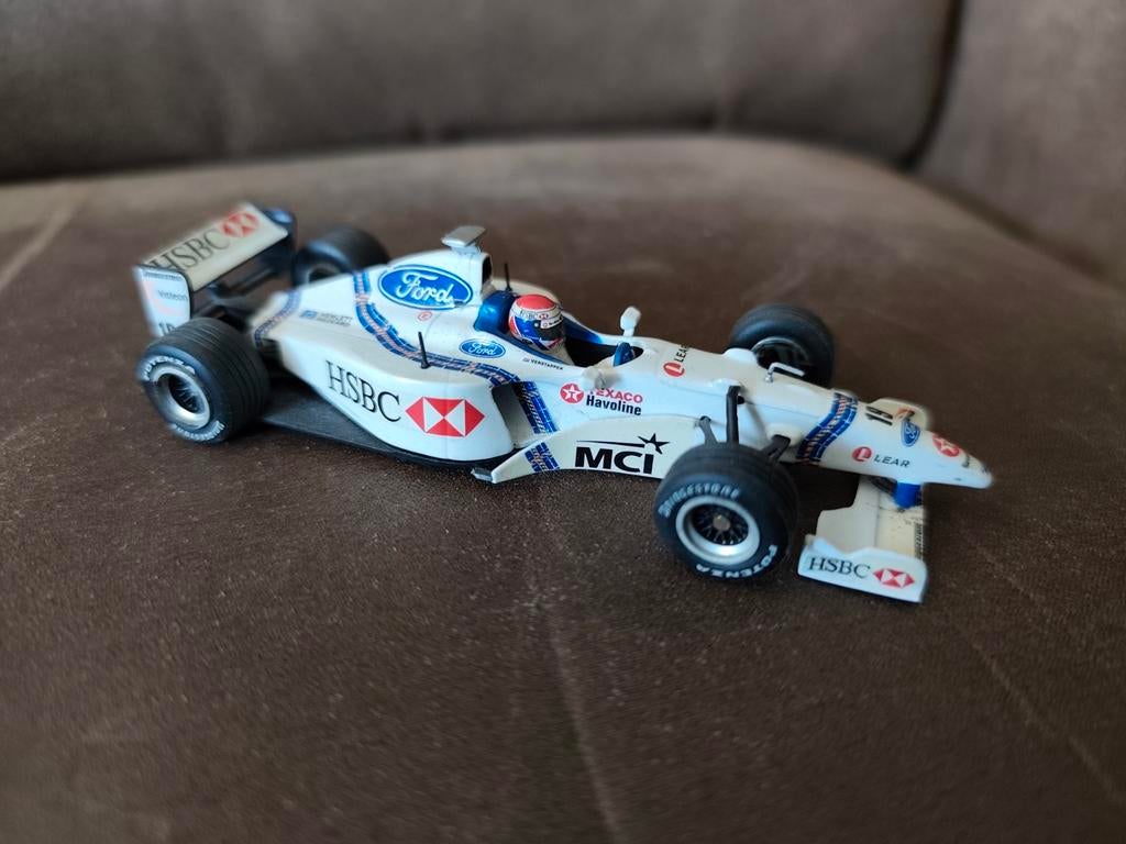 Stewart Ford SF 2 Jos Verstappen Minichamps 1:43, Ophalen of Verzenden