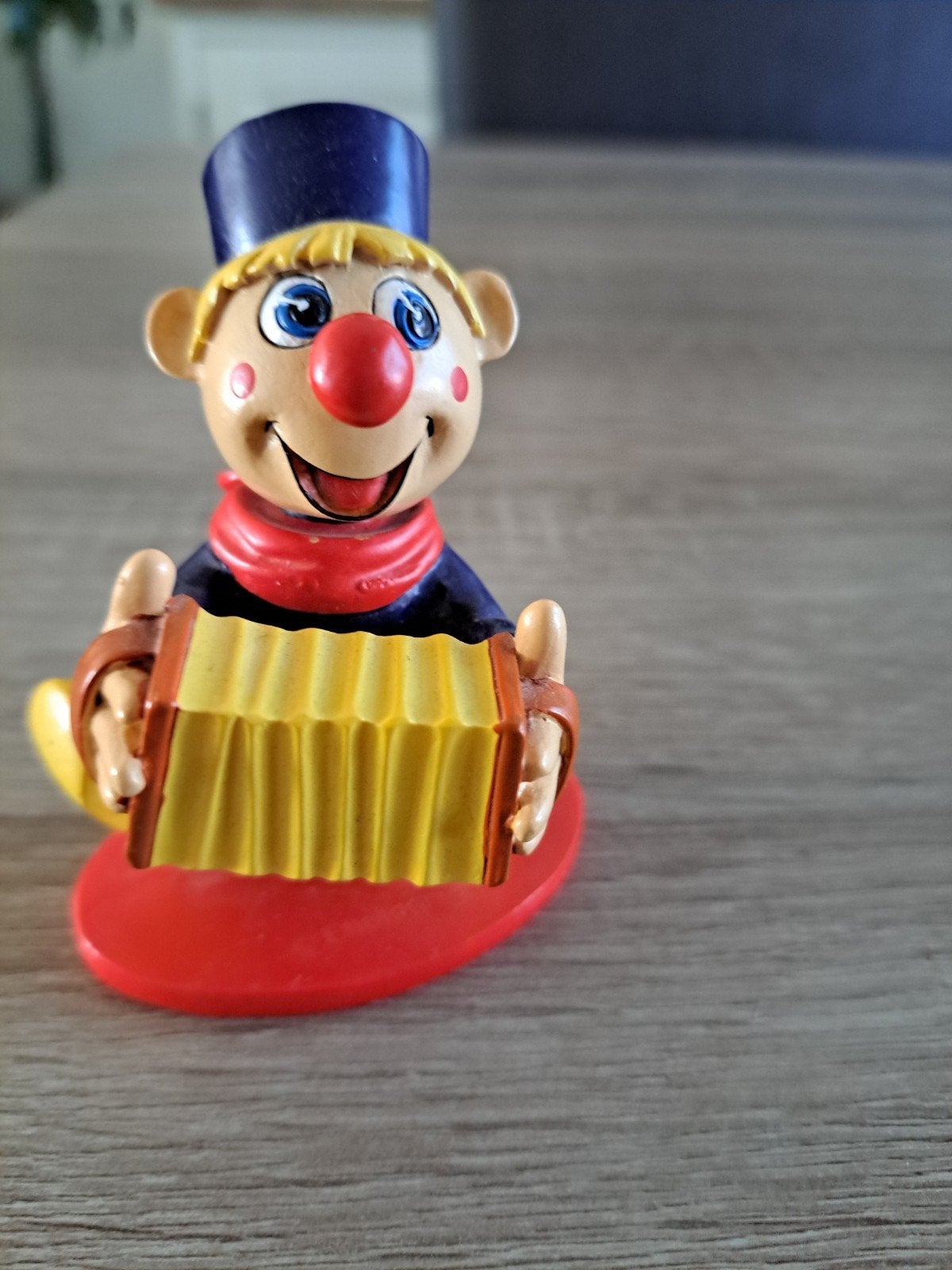 Efteling Carnaval Festival Poppetje met Beweegbaar Hoofd, Verzamelen, Ophalen of Verzenden, Gebruikt, Beeldje of Poppetje