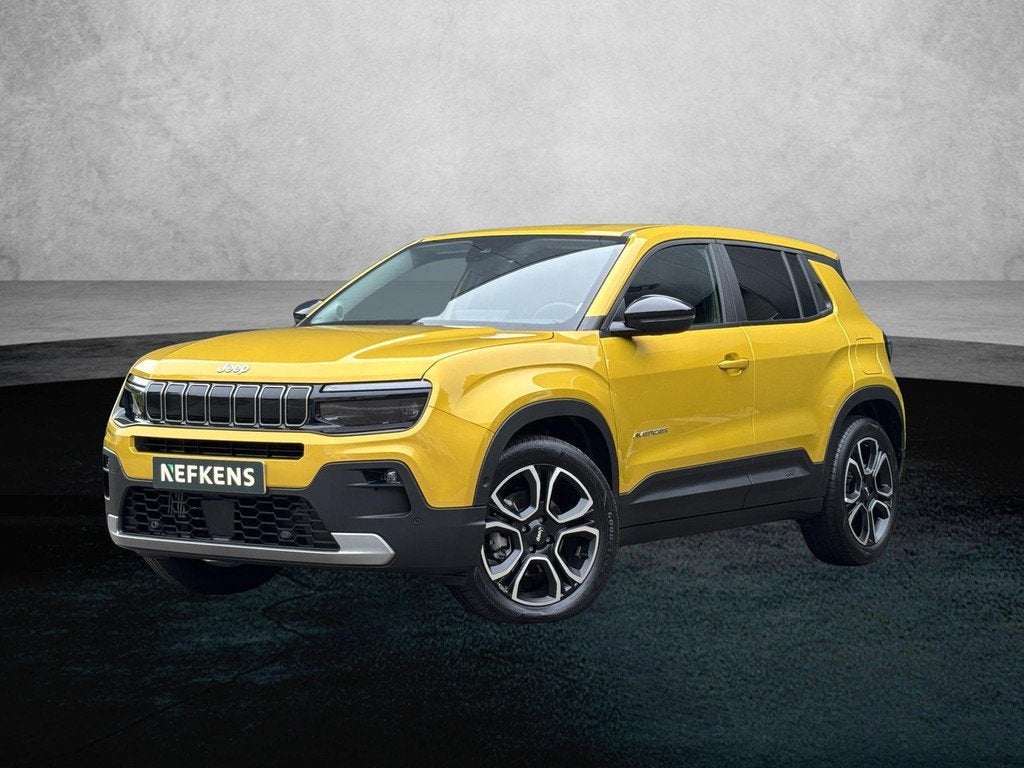 Jeep Avenger 1.2 e-Hybrid Summit Automaat | Achteruitrijcame, Auto's, Jeep, Automaat, Gebruikt, 1199 cc, Bedrijf