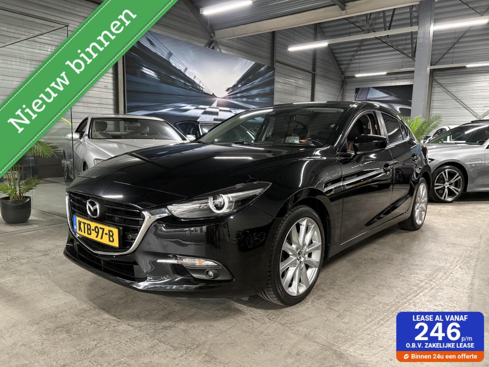 Mazda 3 2.0 SkyActiv-G 120 GT-M | HUD | BOSE | Automaat, Auto's, 1998 cc, Stof, Gebruikt, Euro 6