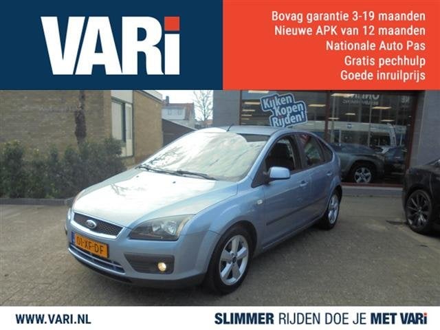 Ford Focus 1.6 16V Futura 5D (bj 2007), Auto's, 1596 cc, Gebruikt, Blauw, 620 kg
