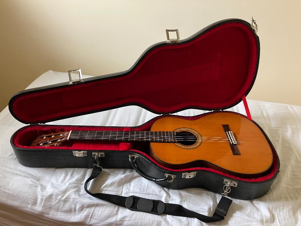 Gitaar, Ophalen, Gebruikt, Klassieke of Spaanse gitaar, Met koffer