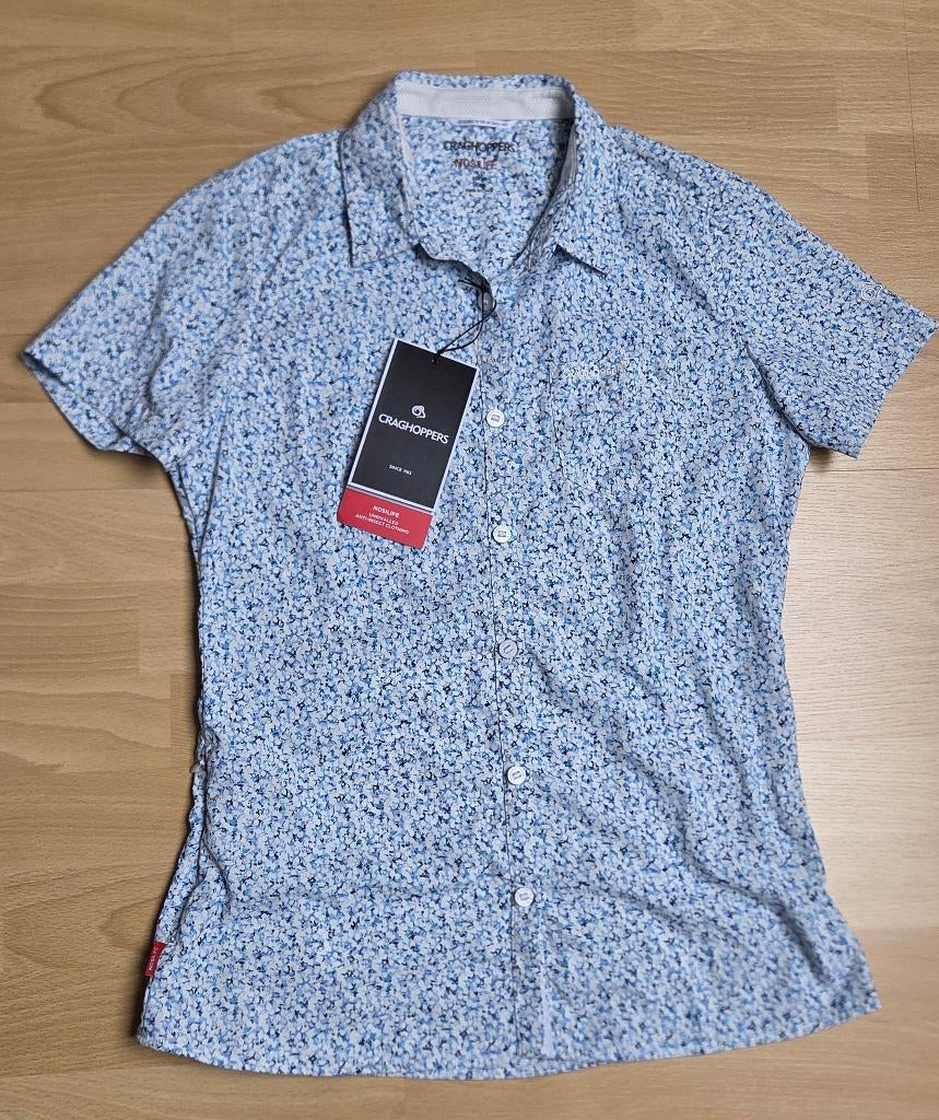 Craghoppers nosilife bloesje, maat M, Maat 38/40 (M), Craghoppers, Blauw, Nieuw