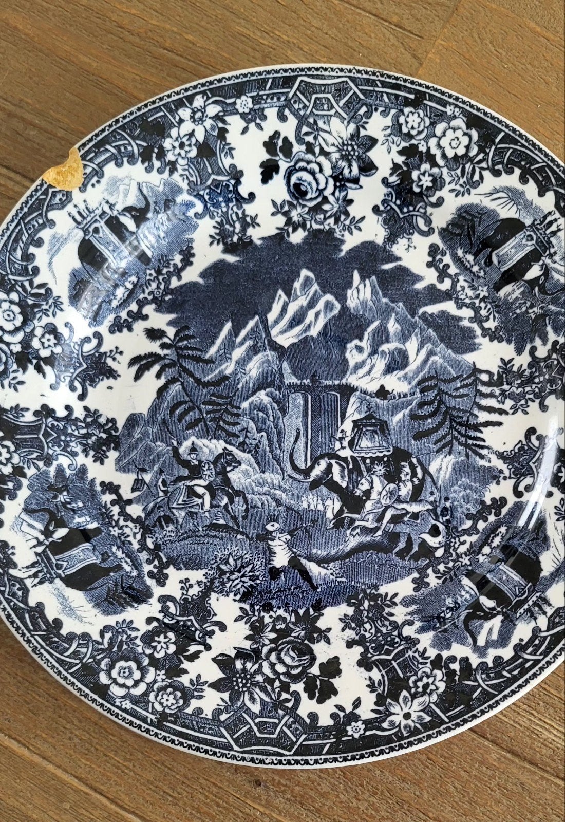Delfts blauw, Ophalen