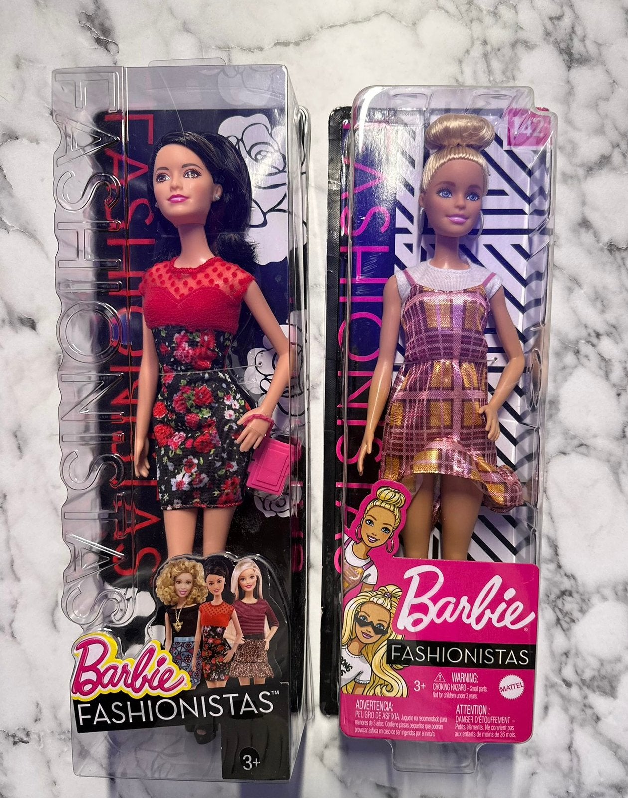 2x Fashionistas Barbie NIEUW, Verzamelen, Poppen, Ophalen of Verzenden, Nieuw, Pop