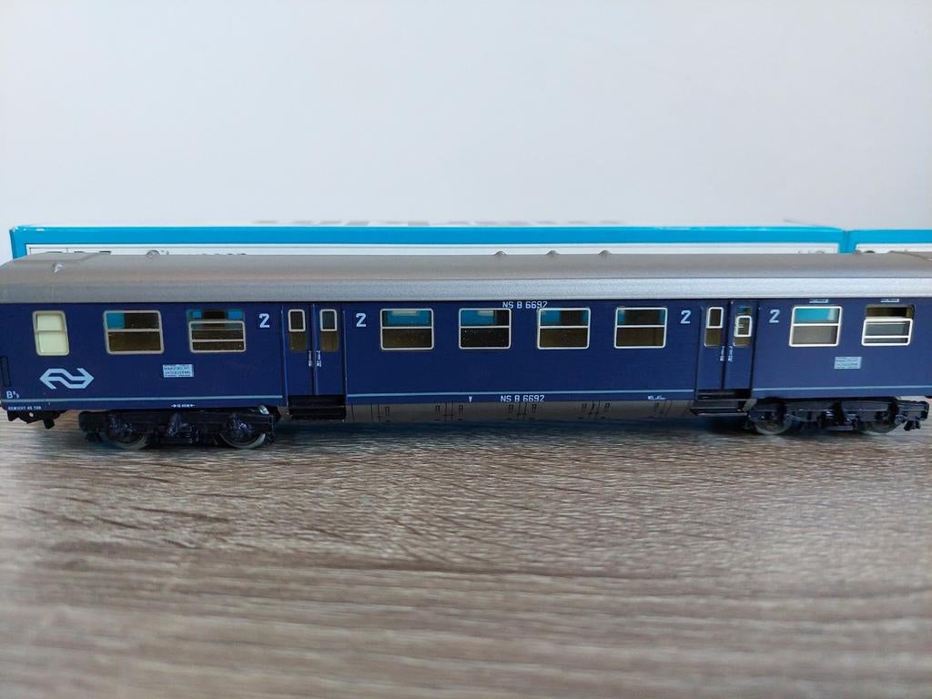 Märklin H0 4049 - plan E, NS-rijtuig, Wisselstroom, Ophalen of Verzenden, NS, Märklin