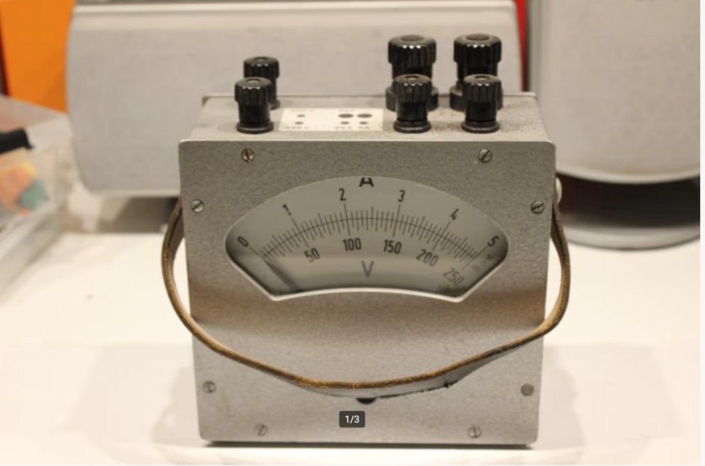 Analog Multimeter, Ophalen of Verzenden, Zo goed als nieuw, Multimeter