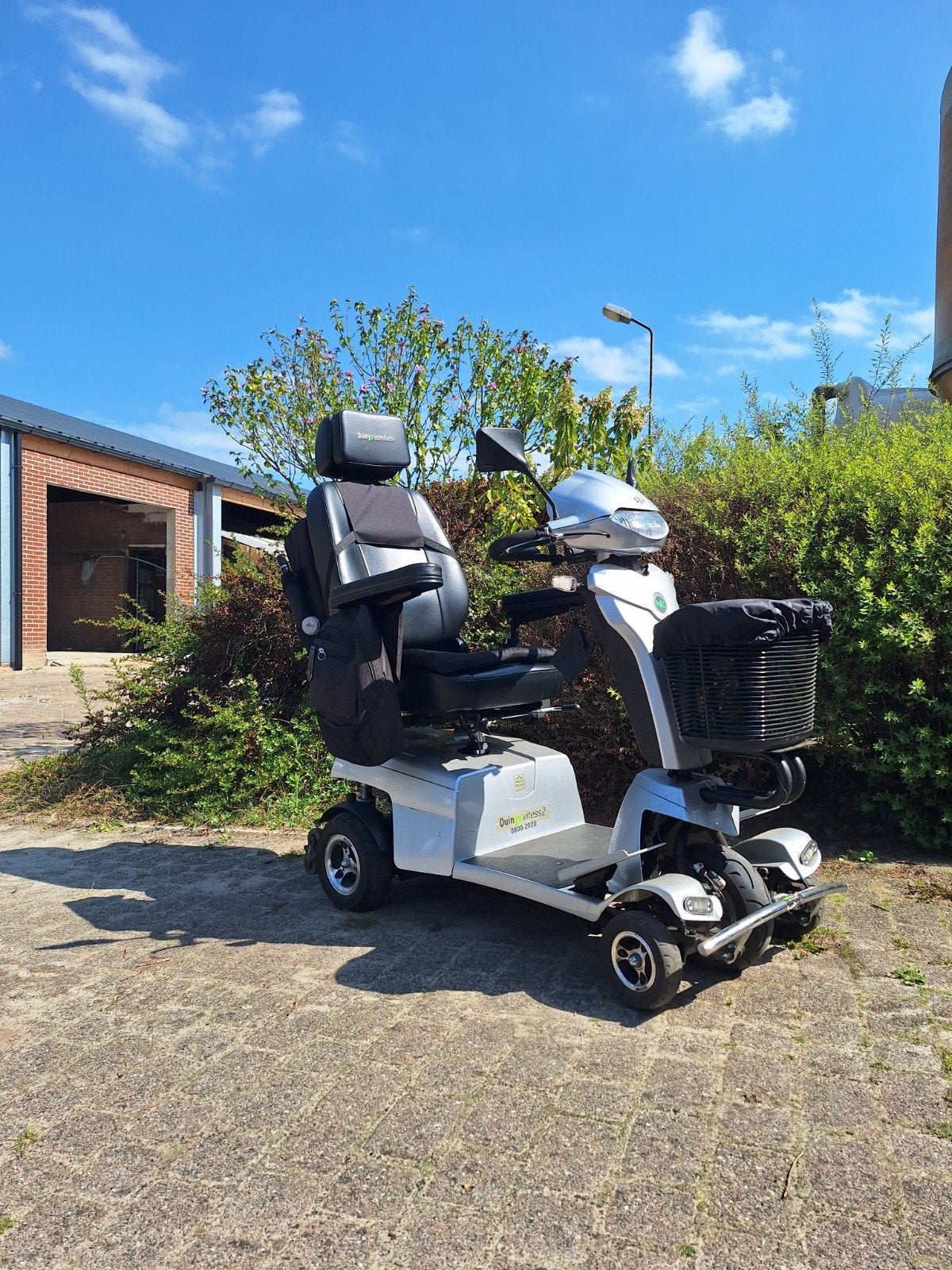 Scootmobiel QuingoVitess 2, Ophalen, 46 km of meer, 16 km/u of meer