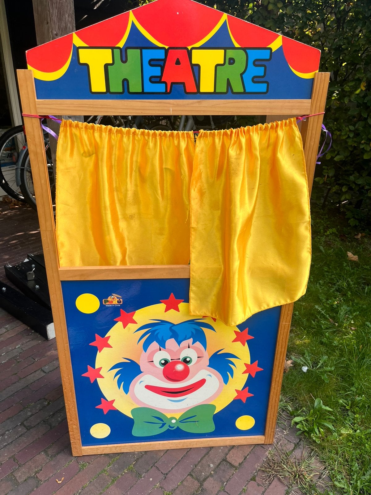 Poppenkast (incl poppen), Ophalen, Gebruikt