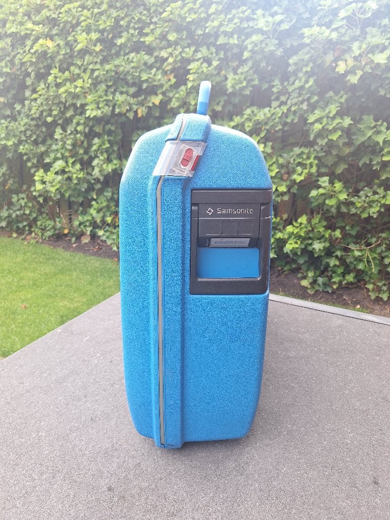 koffer Samsonite, Sieraden, Tassen en Uiterlijk, Gebruikt, Hard kunststof, Slot, 45 tot 55 cm