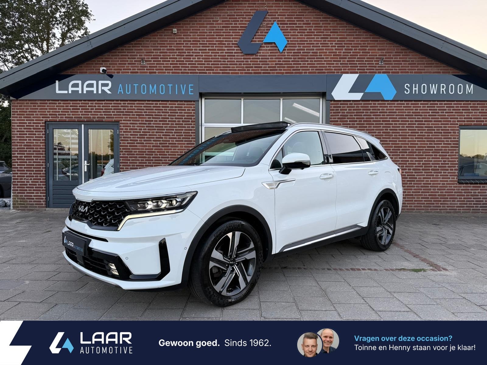 Kia Sorento 1.6 T-GDI 265PK Plug-in Hybrid 4WD ExecutiveLine, Gebruikt, Zwart, 4 cilinders, 7 stoelen