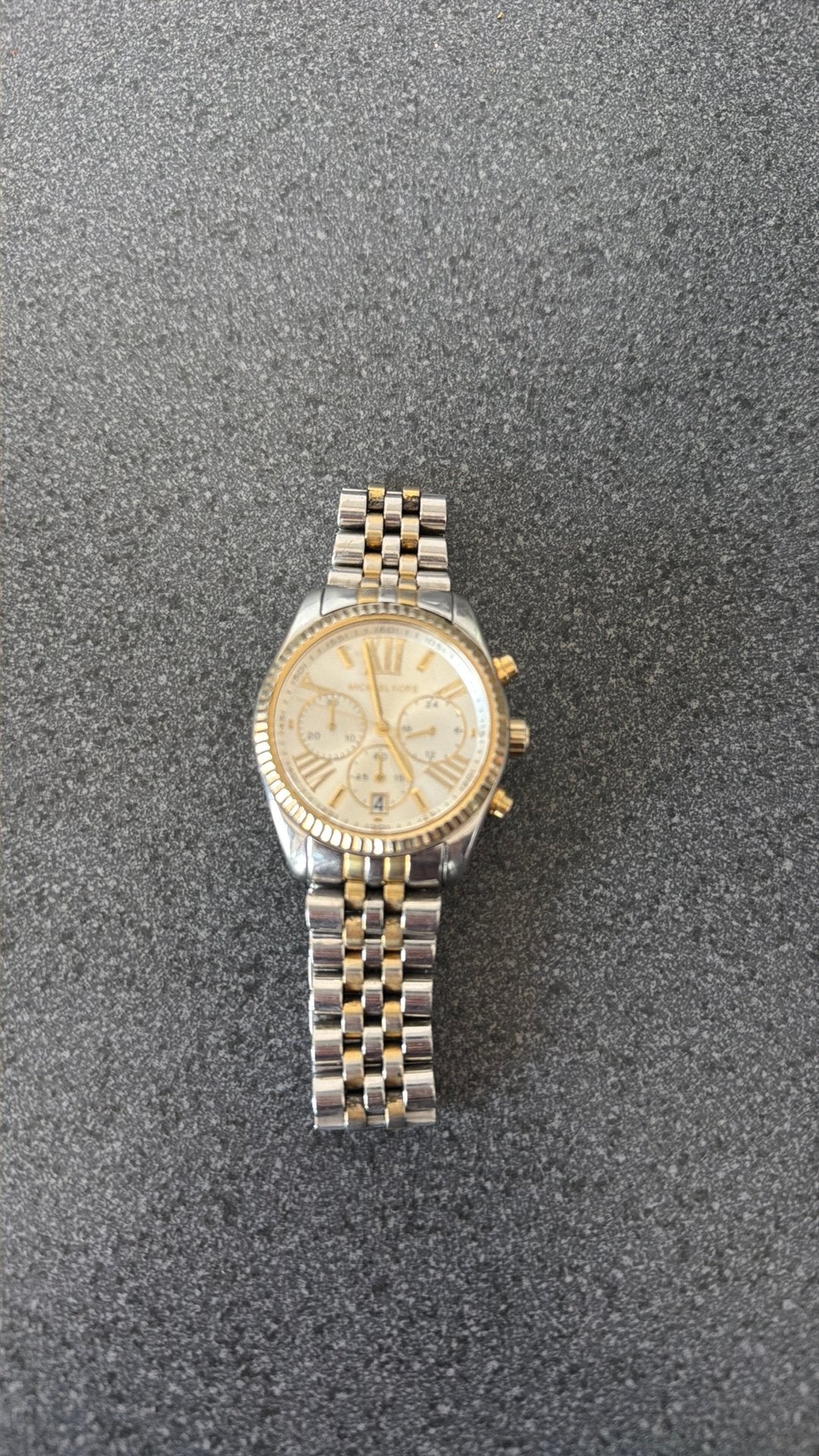 Michael kors 5955, Ophalen of Verzenden, Staal, Overige merken, 1960 of later