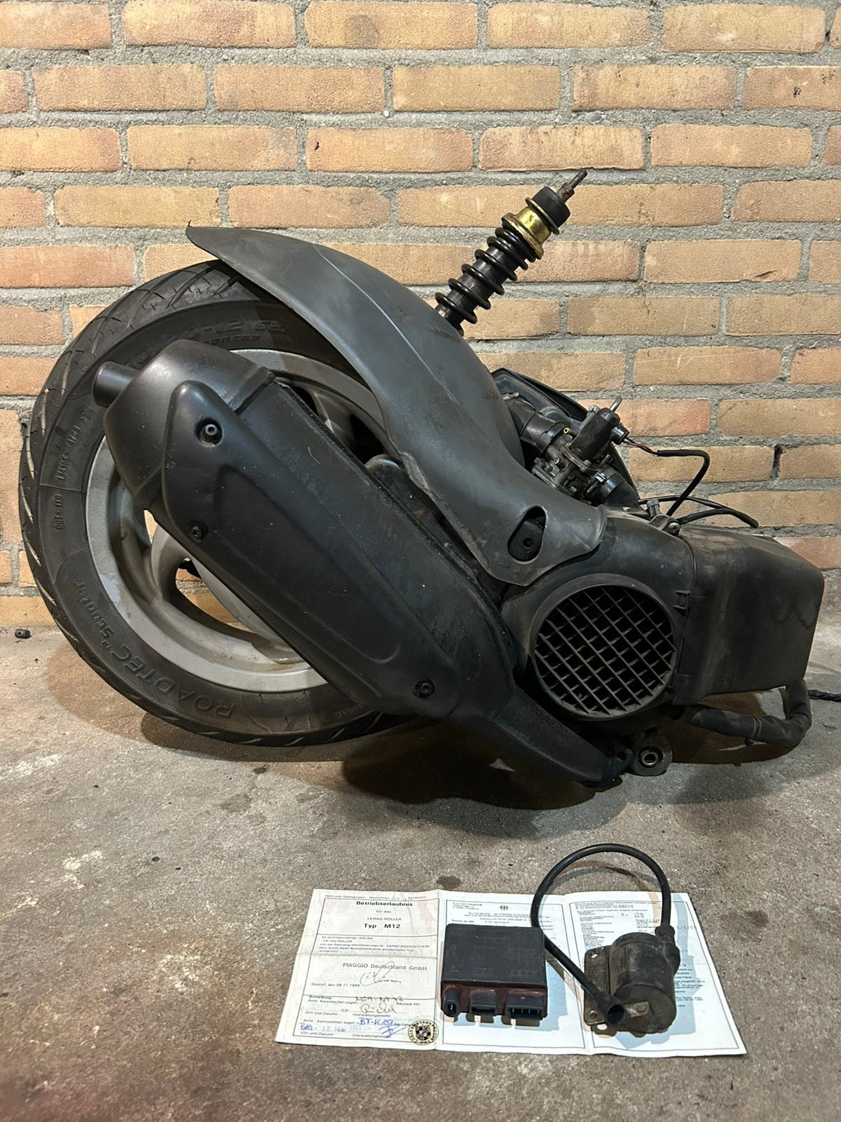 Piaggio skipper lx DD plug en play blok, Ophalen of Verzenden, Zo goed als nieuw, Blok, Piaggio