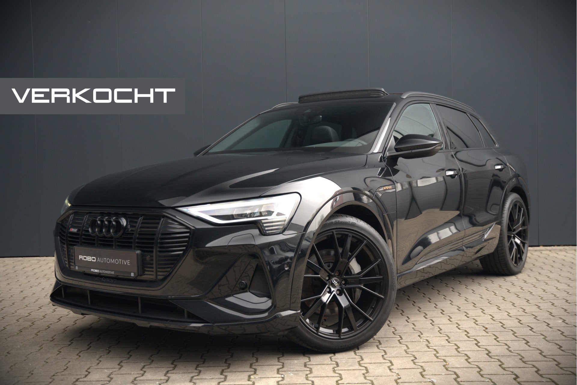Audi e-tron e-tron 50 quattro Launch edition Black 71 kWh |, Auto's, Automaat, Zwart, Vierwielaandrijving, SUV of Terreinwagen