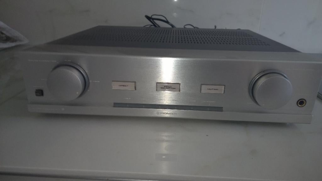 Stereo Amplifier Pioneer AJ7 - jaren 1990, Audio, Tv en Foto, Ophalen of Verzenden, Gebruikt, 120 watt of meer, Pioneer