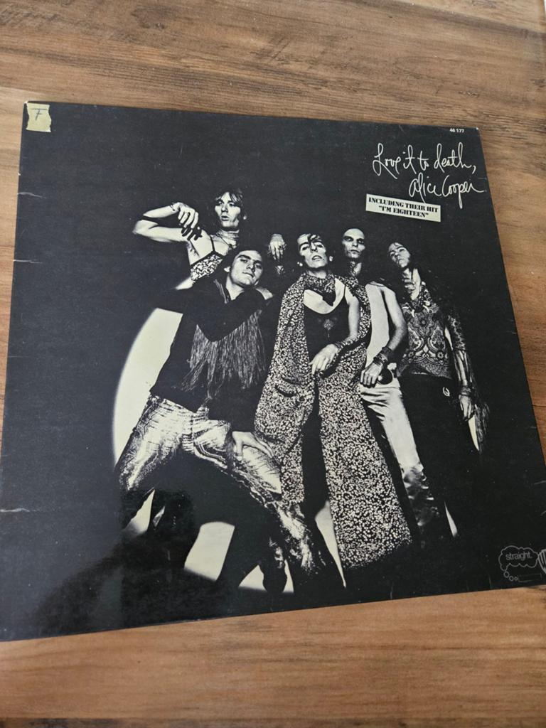 Alice Cooper - Love It To Death (LP, 1971), Gebruikt, Originele persing, Ophalen of Verzenden, 1970 - 1979