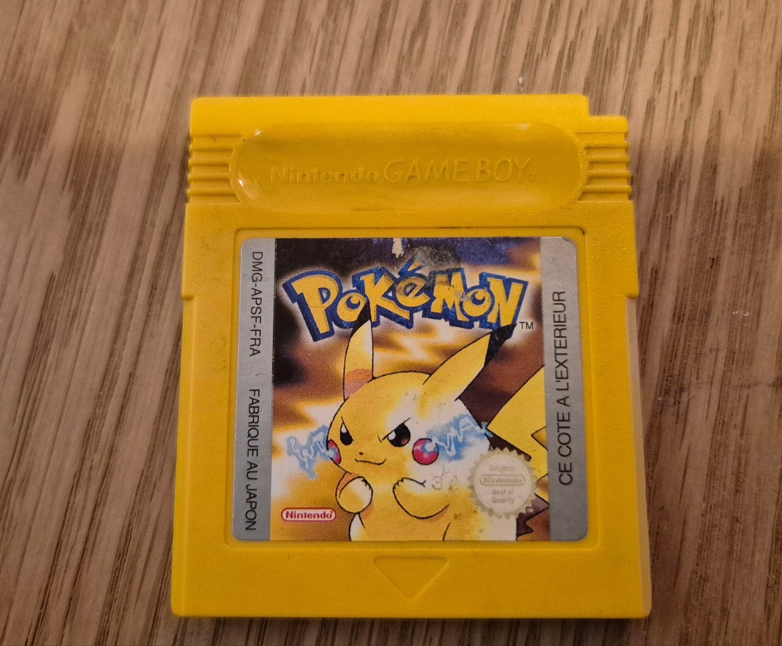 Pokemon Yellow Franse versie Pikachu, Avontuur en Actie, 1 speler, Ophalen of Verzenden, Zo goed als nieuw