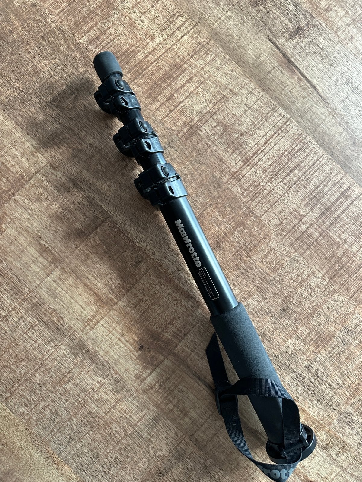 Manfrotto 600B monopod, Audio, Tv en Foto, Fotografie | Statieven en Balhoofden, Ophalen, 150 tot 175 cm, Eenpoot