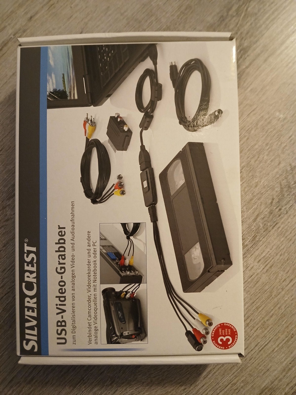 SilverCrest USB-Video-Grabber voor analoge video, Ophalen of Verzenden
