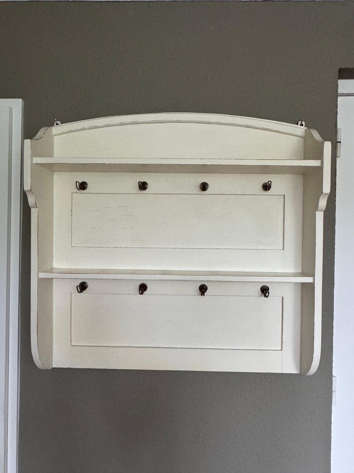 Keukenrek Brocante, Ophalen, Gebruikt, Wit, 50 tot 100 cm