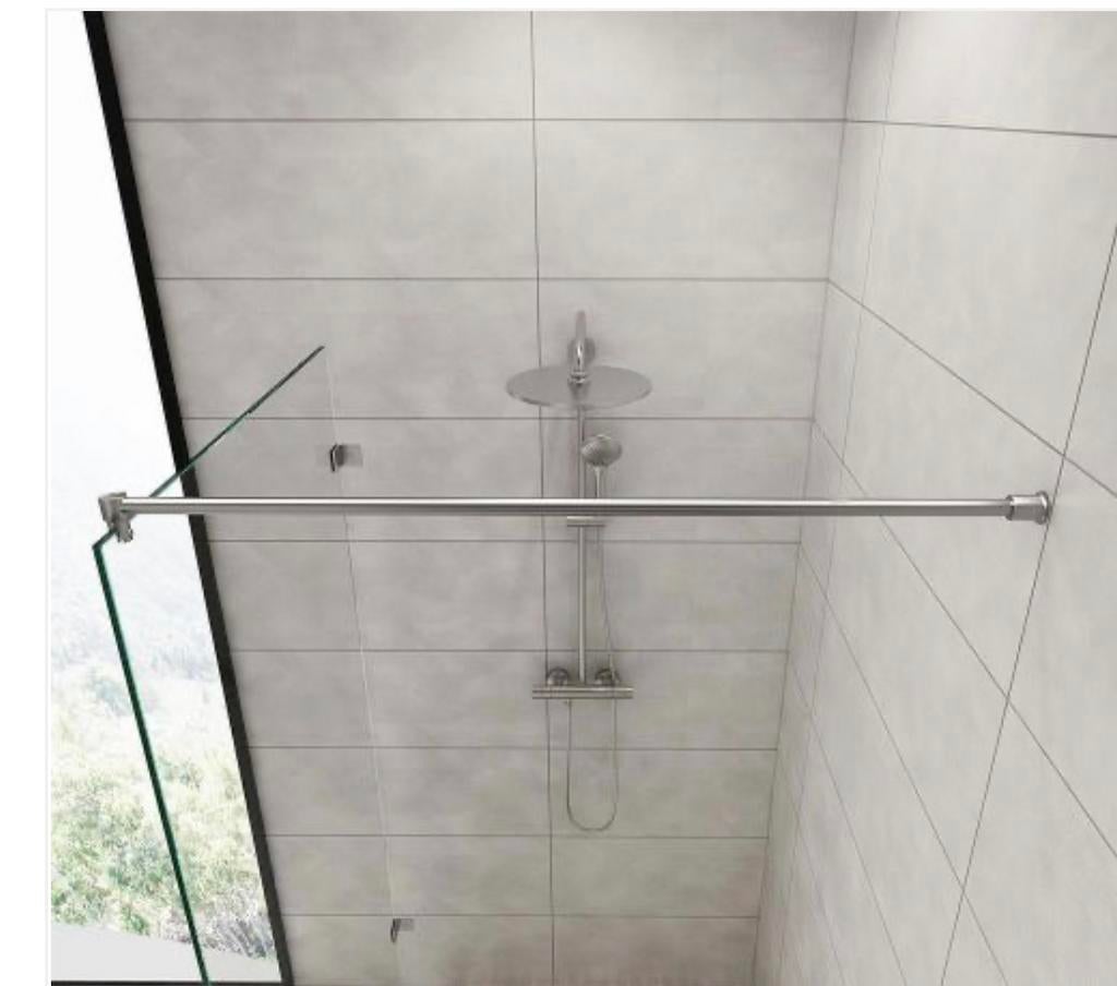 Nieuwe RVS stabilisatiestang 1250mm voor douche/badwand, Ophalen, Zo goed als nieuw
