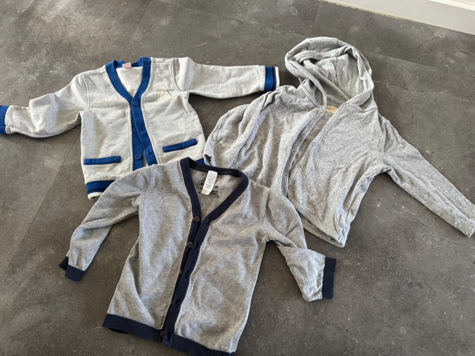 Pakket vestjes maat 86/92, Ophalen of Verzenden, Gebruikt, Jongetje, Truitje of Vestje