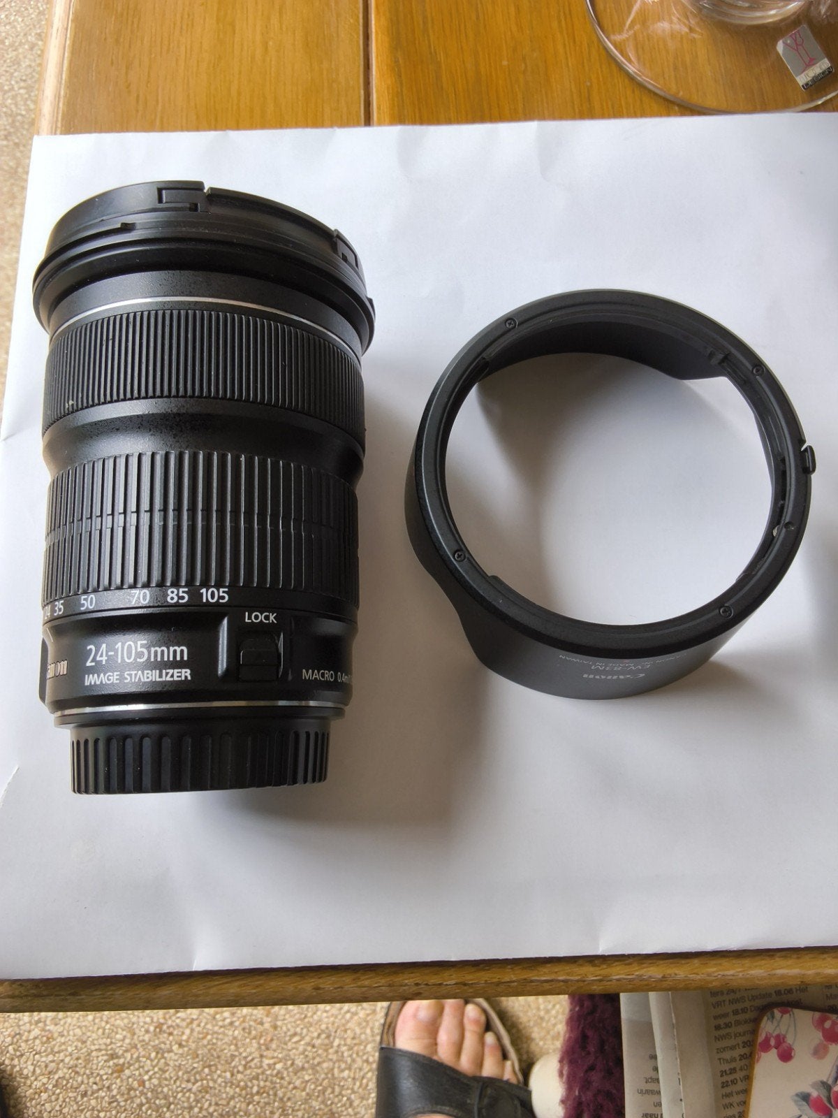 Canon EF 24-105 mm IS STM, Audio, Tv en Foto, Fotografie | Lenzen en Objectieven, Gebruikt, Standaardlens, Ophalen of Verzenden