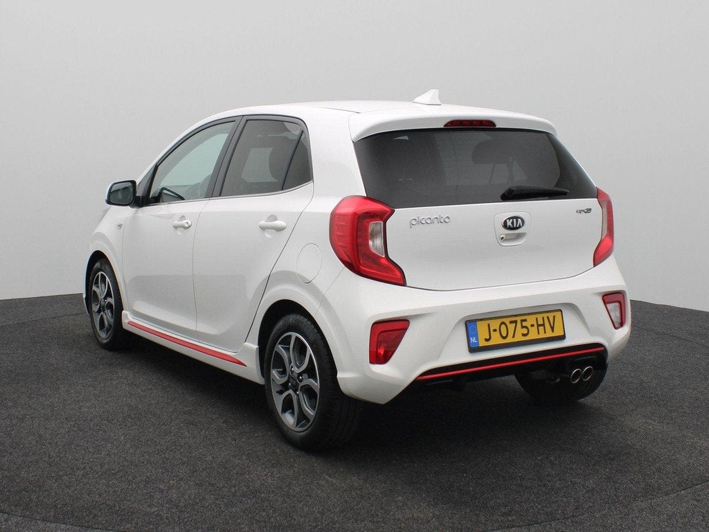 Kia Picanto 1.0 MPi GT-Line Edition | Navigatie | Achteruitr, Auto's, Kia, 12 maanden, Gebruikt, 4 stoelen, Start-stop-systeem