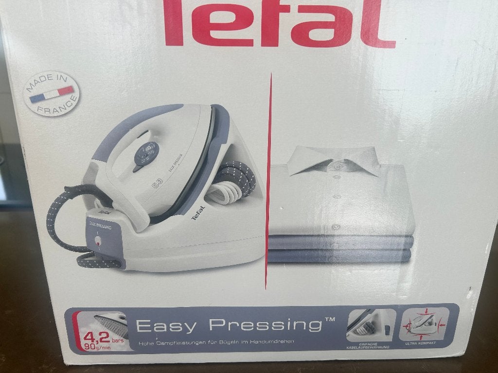 TEFAL EASY PRESS STOOMGENERATOR NIEUW IN DOOS, Witgoed en Apparatuur, Strijkijzers en Strijkplanken, Ophalen of Verzenden, Nieuw