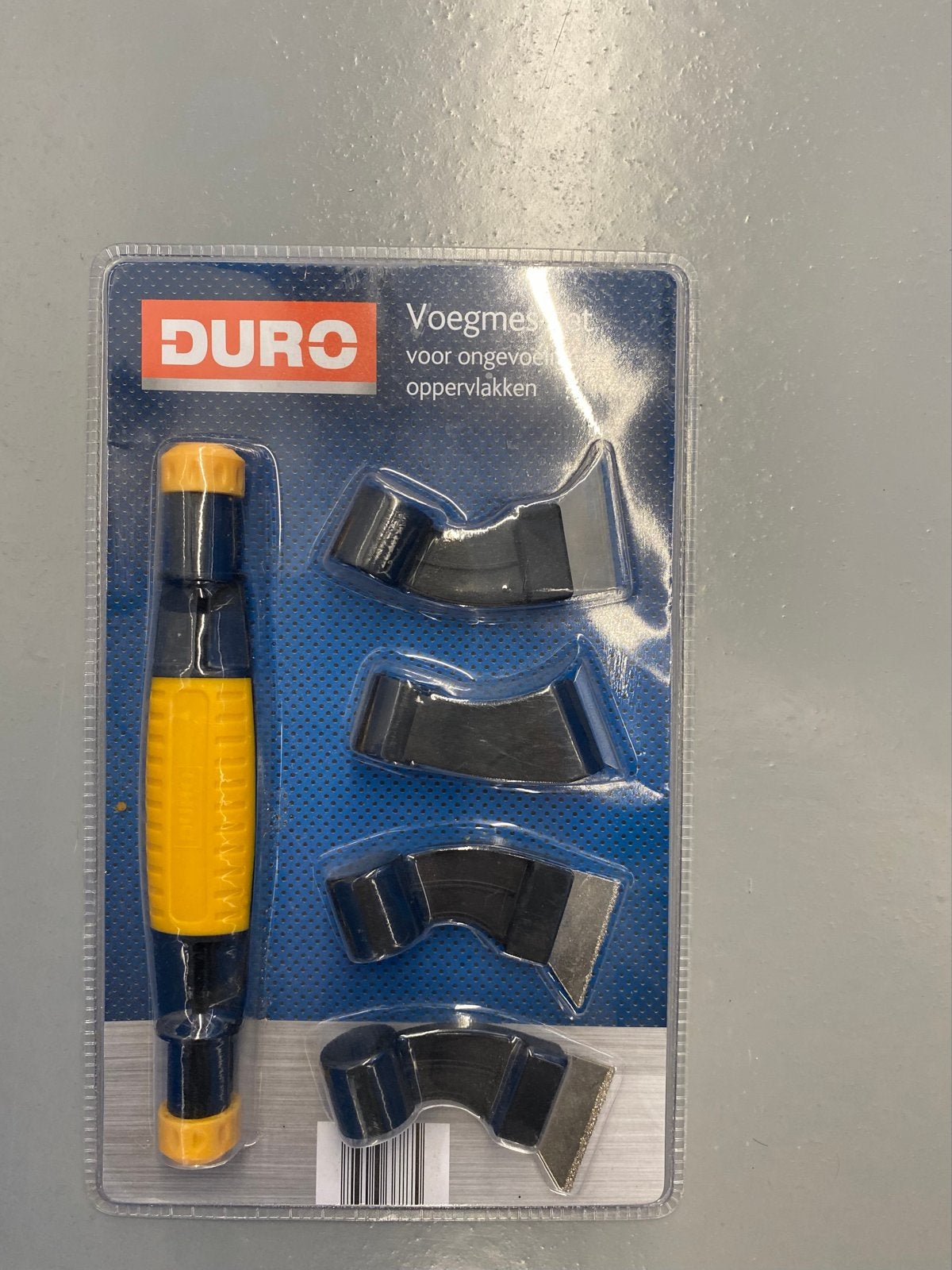 Duro Voegmes-set voor ongevoelige oppervlakken, Ophalen, Nieuw