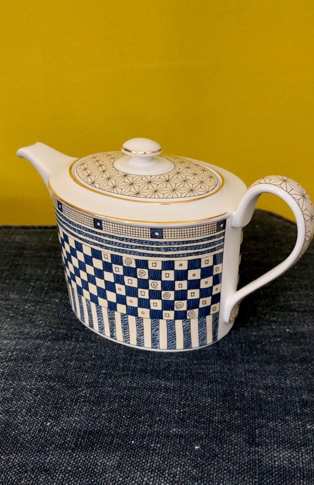 Wedgwood Samurai Theepot - Elegante Bone China, Huis en Inrichting, Keuken | Servies, Ophalen