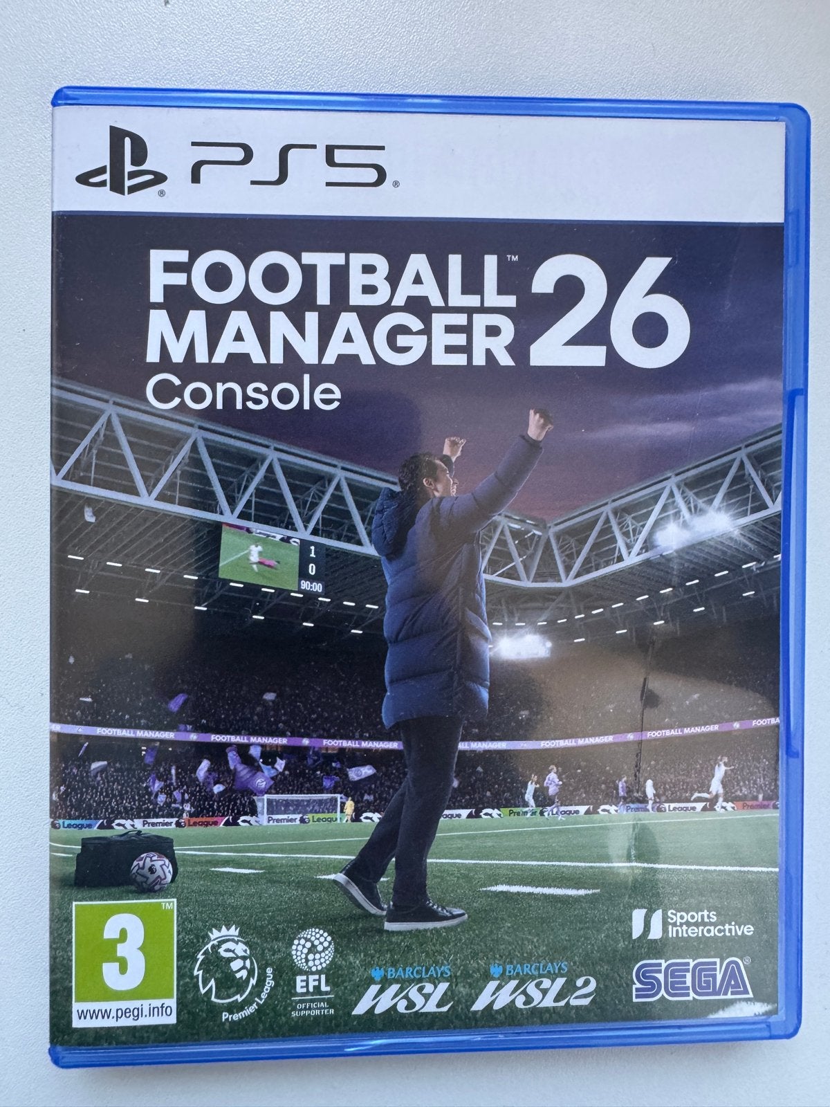 Football Manager 2026 Console PS5 - Nieuwstaat, 1 speler, Ophalen of Verzenden, Zo goed als nieuw, Vanaf 3 jaar