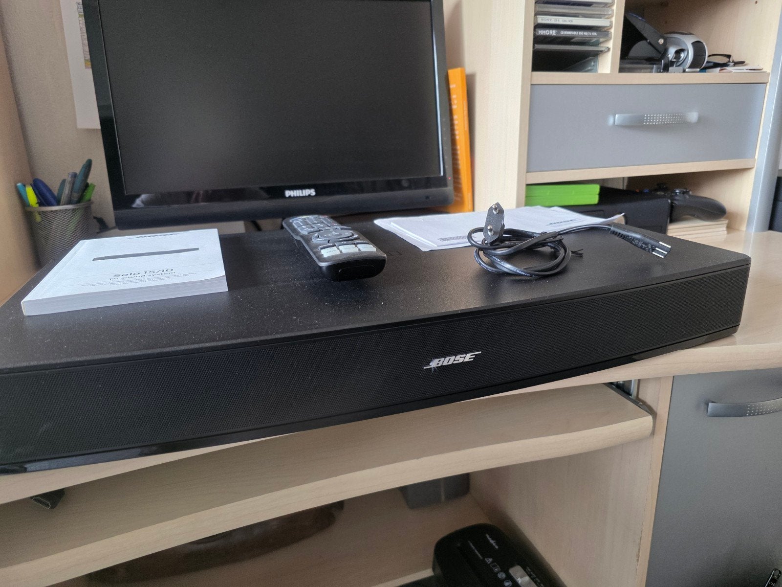 Bose Solo 15/10 TV sound system, Ophalen of Verzenden, Gebruikt