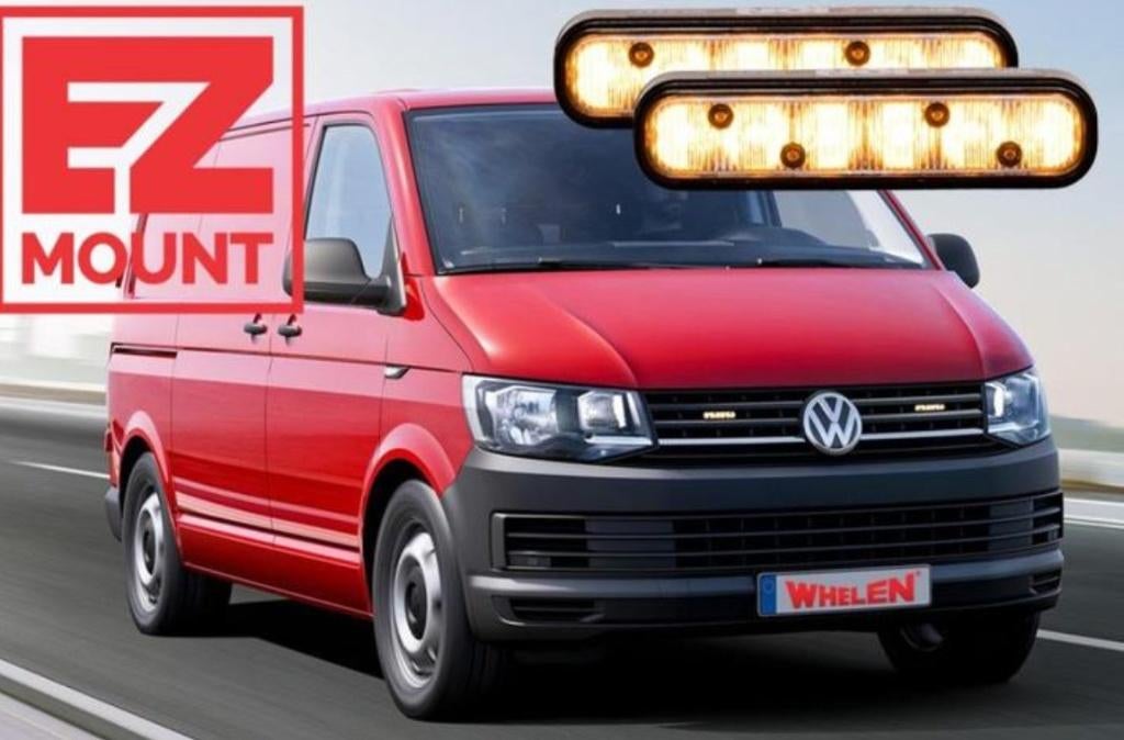 4 st oranje LED flitsers Volkswagen Transporter T6 plug&play, Ophalen of Verzenden, Nieuw