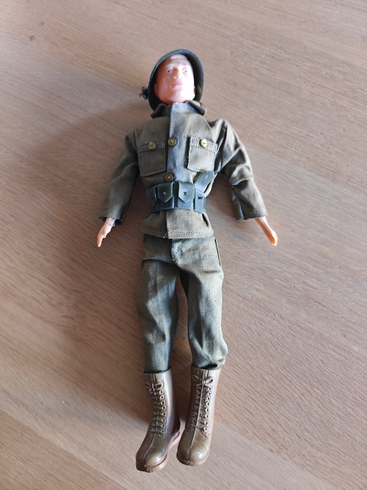 Vintage G.I. Joe ? actiefiguur - Jaren '60 soldaat, Ophalen of Verzenden, Gebruikt