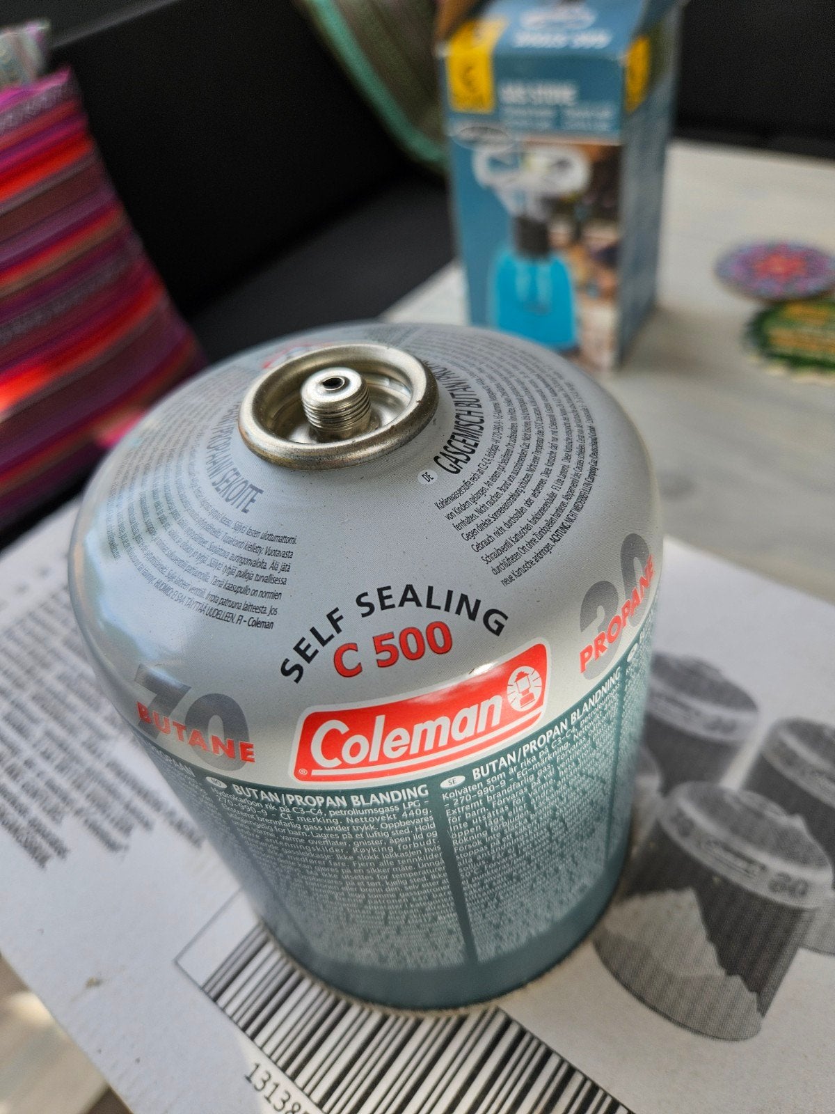 Coleman cartridges 6 x C500 nieuw, Ophalen, Nieuw