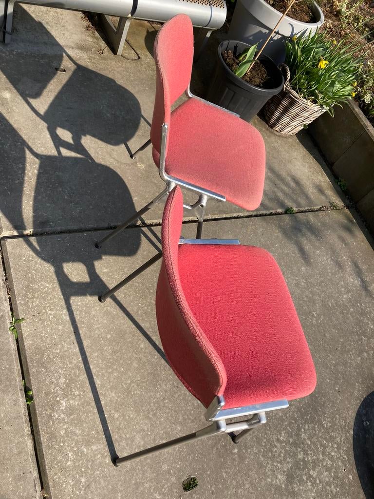 2 castelli stoelen, Ophalen of Verzenden, Gebruikt, Rood, Twee