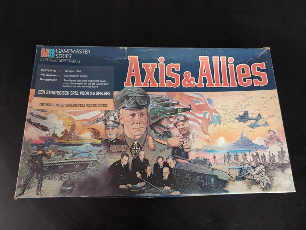 Axis & Allies Bordspel (MB Gamemaster Series), Hobby en Vrije tijd, Gezelschapsspellen | Bordspellen, Vijf spelers of meer, Ophalen of Verzenden