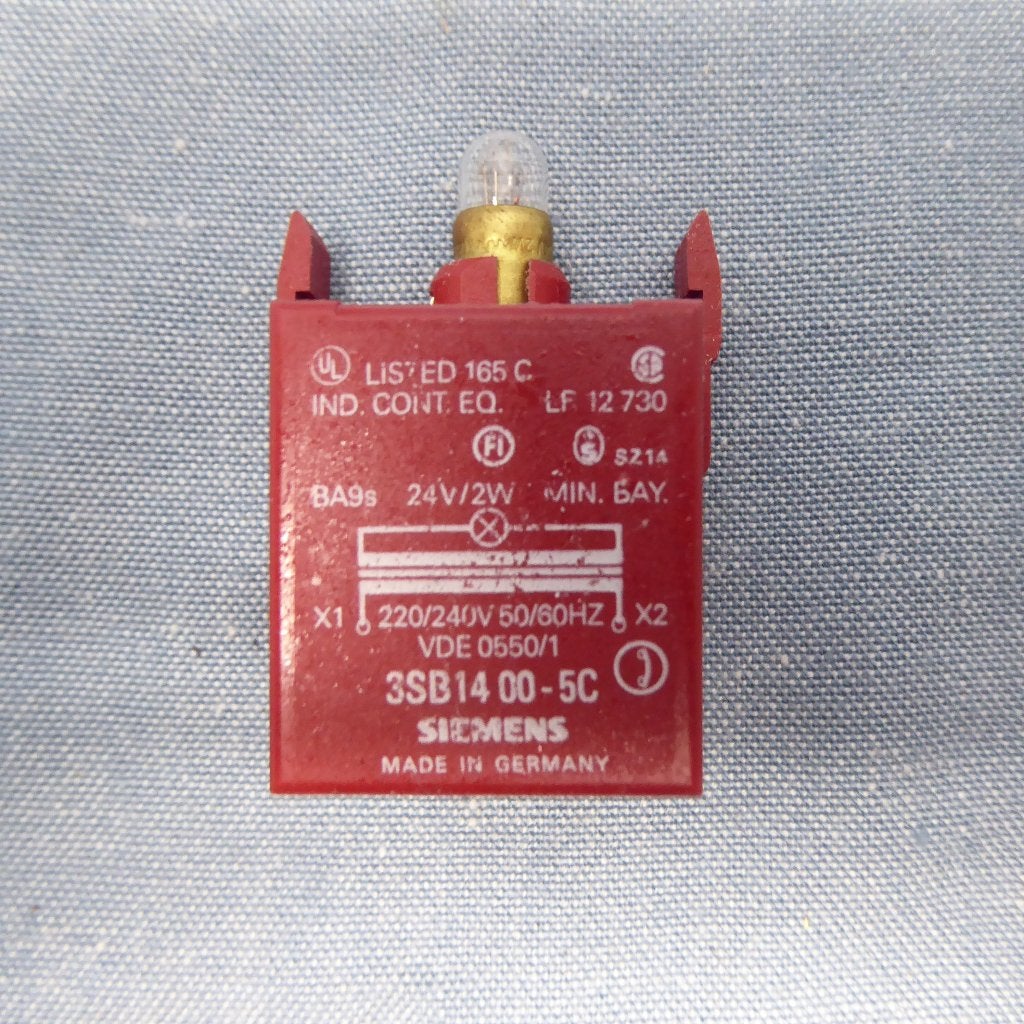 Siemens 3SB14 00-5C lamphouder en trafo nieuw, Ophalen of Verzenden, Nieuw
